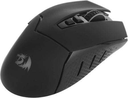 Мышь Redragon Mirage Pro черный оптическая 8000dpi беспров. USB для ноутбука (71432)