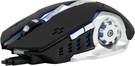 Мышь Оклик 770GW черный/серебристый оптическая 3600dpi беспров. USB для ноутбука 6but