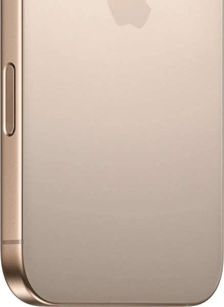 Смартфон Apple A3295 iPhone 16 Pro Max 512Gb бежевый титан моноблок 3G 4G 1Sim 6.9" 1320x2868 iOS 18 48Mpix 802.11 a/b/g/n/ac/ax/be NFC GPS Protect