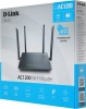 Роутер беспроводной D-Link DIR-822/RU/R4A AC1200 10/100BASE-TX черный