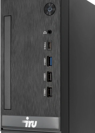 ПК IRU 310SC SFF i3 12100 (3.3) 8Gb SSD256Gb UHDG 730 Windows 11 Pro GbitEth 200W черный (1969054)