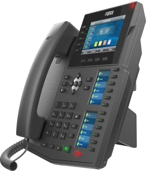 Телефон IP Fanvil X6U V2 черный