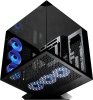 Корпус Azza CUBE PLUS черный без БП ATX 6x120mm 2xUSB3.0 audio bott PSU