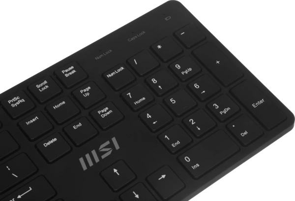 Клавиатура + мышь MSI K200 Combo MS-8ZA4 клав:черный мышь:черный USB беспроводная (S11-43RU304-Y92)