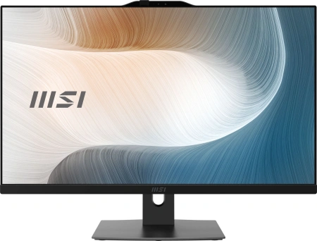 Моноблок MSI Modern AM272P 1M-680RU 27" Full HD Core 5 120U (1.4) 16Gb SSD512Gb Graphics Windows 11 Pro GbitEth WiFi BT 120W клавиатура мышь Cam черный 1920x1080