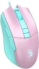 Мышь A4Tech Bloody L65 Max розовый/голубой оптическая 12000dpi USB 6but (L65 MAX/SKY PINK)