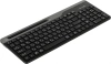 Клавиатура A4Tech FBK25 черный/серый USB беспроводная BT/Radio slim Multimedia (FBK25 BLACK)