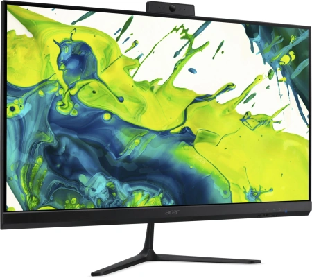 Моноблок Acer Aspire C27-2E14U5UNL 27" Full HD Core Ultra 5 125U (1.3) 16Gb SSD512Gb Graphics Eshell GbitEth WiFi BT 65W клавиатура мышь Cam черный 1920x1080