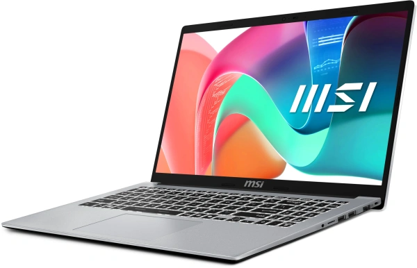 Ноутбук MSI Modern 15 F1MG-875XRU Core 5 120U 16Gb SSD1Tb Intel Graphics 15.6" IPS FHD (1920x1080) FreeDOS silver WiFi BT Cam (9S7-15S112-875)