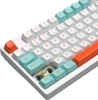 Клавиатура A4Tech FS300 механическая белый USB for gamer LED (FS300 PANDA SNORKLENING) кабель 1.8м
