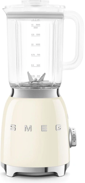 Блендер стационарный Smeg BLF03CREU 800Вт кремовый/серебристый
