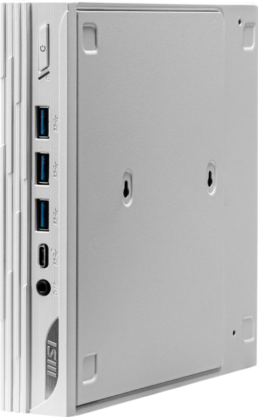 Неттоп MSI Pro DP10 12M-279XRU i3 1215U (1.2) 8Gb SSD512Gb UHDG без ОС 2.5xGbitEth WiFi BT 120W белый (9S6-B0A622-279)