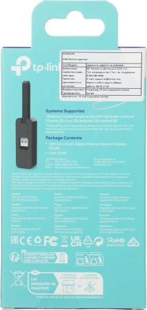 Сетевой адаптер Gigabit Ethernet TP-Link UE306 USB 3.0