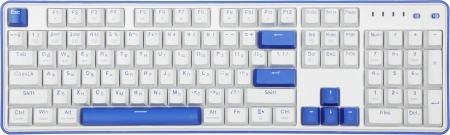 Клавиатура Redragon Faye Pro механическая белый/синий USB беспроводная BT/Radio Multimedia for gamer LED (72257)