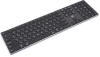 Клавиатура Оклик K867W серый/черный USB беспроводная BT/Radio slim Multimedia (2002130)