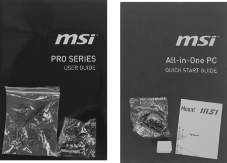 Моноблок MSI Pro AP242P 14M-655XRU 23.8" Full HD i5 14400 (2.5) 16Gb SSD512Gb UHDG 730 без ОС GbitEth WiFi BT 120W клавиатура мышь Cam белый 1920x1080