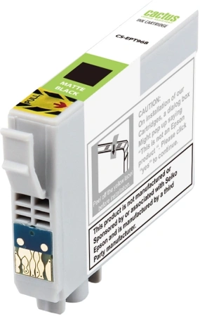 Картридж струйный Cactus CS-EPT968 T0968 черный матовый (13мл) для Epson Stylus Photo R2880 с чипом