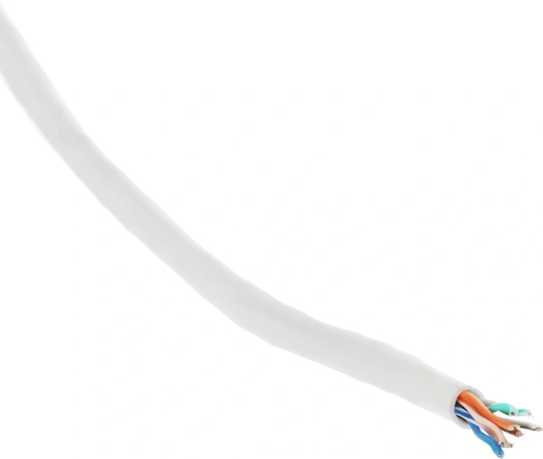 Кабель сетевой информационный Suprlan 01-0332-1 кат.5E UTP 4 пары 24AWG PVC внутренний 100м серый