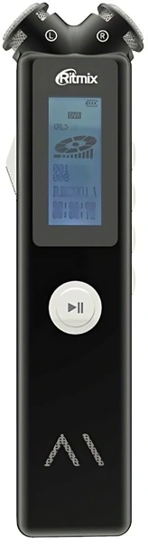 Диктофон Цифровой Ritmix RR-145 16Gb черный