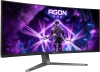 Монитор AOC 34" Agon Pro AG346UCD черный QD OLED LED 21:9 HDMI M/M матовая HAS Piv 1500000:1 250cd 178гр/178гр 3440x1440 175Hz FreeSync Premium DP WQ HD 2K (1440p) USB 10.82кг