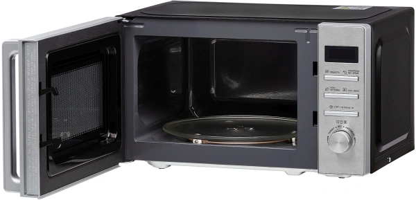 Микроволновая Печь Krona Quantum 44 BL/IX 20л. 800Вт черный/нержавеющая сталь
