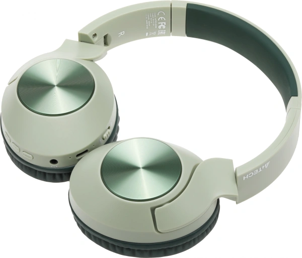 Наушники мониторные A4Tech 2Drumtek BH300 1м зеленый беспроводные bluetooth оголовье (BH300 MATCHA GREEN)