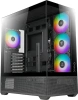 Корпус Azza TIARA черный без БП ATX 6x120mm 2x140mm 2xUSB3.0 audio bott PSU