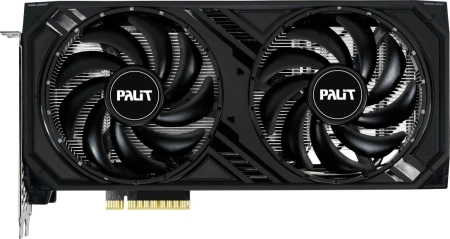 Видеокарта Palit PCI-E 4.0 PA-RTX4060 DUAL NVIDIA GeForce RTX 4060 8Gb 128bit GDDR6 1830/17000 HDMIx1 DPx3 HDCP Ret