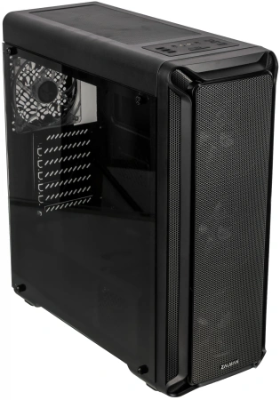 Корпус Zalman i3 черный без БП ATX 2x120mm 2xUSB2.0 1xUSB3.0 audio bott PSU