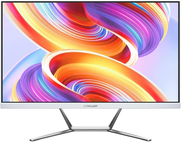 Моноблок Teclast K24 Air 23.8" Full HD i5 14450HX (2.4) 32Gb SSD1Tb Iris Xe Windows 11 Pro GbitEth WiFi BT 120W клавиатура мышь белый 1920x1080