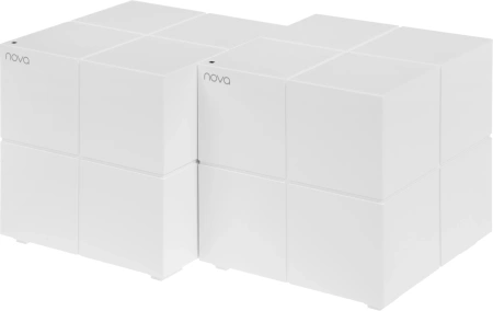 Роутер беспроводной Tenda NOVA MW6 (MW6(2-PACK)) AC1200 10/100/1000BASE-TX белый (упак.:2шт)