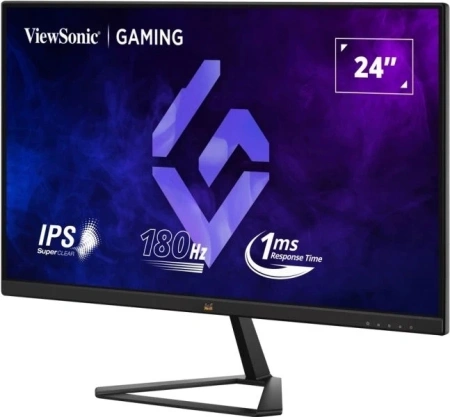 Монитор ViewSonic 23.8" VX2479-HD-PRO черный IPS LED 16:9 HDMI матовая 1000:1 250cd 178гр/178гр 1920x1080 180Hz FreeSync DP FHD 3.2кг