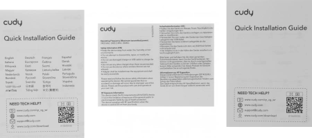 Роутер беспроводной Cudy WR300 N300 10/100BASE-TX/Wi-Fi белый