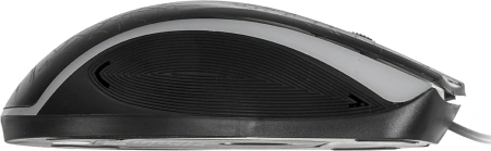 Мышь Оклик 395M SHADOW черный оптическая 1500dpi USB для ноутбука 3but (1102286)