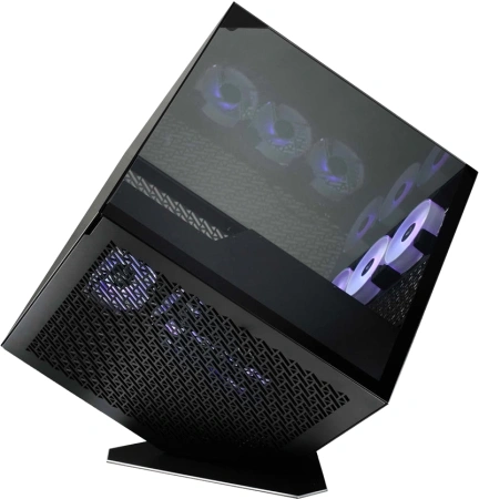 Корпус Azza CUBE PLUS черный без БП ATX 6x120mm 2xUSB3.0 audio bott PSU