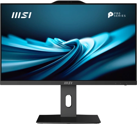 Моноблок MSI Pro AP242P 14M-653RU 23.8" Full HD i5 14400 (2.5) 16Gb SSD512Gb UHDG 730 Windows 11 Pro GbitEth WiFi BT 120W клавиатура мышь Cam черный 1920x1080