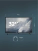 Телевизор LED BQ 32" 32S15B черный HD 60Hz DVB-T DVB-T2 DVB-C 3D USB WiFi Smart TV (RUS)