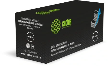 Картридж лазерный Cactus CS-TK5370K-MPS черный (18500стр.) для Kyocera ECOSYS PA3500cx/ECO MA3500cix/MA3500cifx с чипом