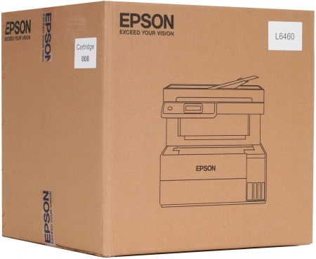 МФУ струйный Epson EcoTank L6460 (C11CJ89507) A4 Duplex WiFi белый