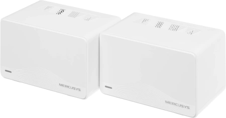 Роутер беспроводной Mercusys Halo H25BE (HALO H25BE(2-PACK)) BE3600 10/100/1000BASE-TX белый (упак.:2шт)