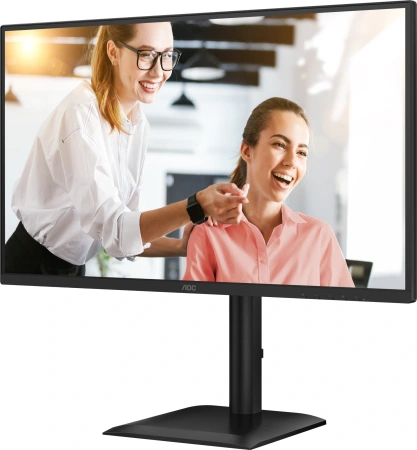 Монитор AOC 27" Q27E4CV черный IPS LED 16:9 HDMI M/M матовая HAS Piv 350cd 178гр/178гр 2560x1440 120Hz DP 2K USB 5.55кг