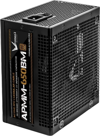 Блок питания Formula ATX 650W APMM-650BM 80+ bronze (20+4pin) APFC 140mm fan 6xSATA Cab Manag RTL