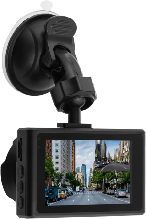 Видеорегистратор Digma FreeDrive 300DW черный 4Mpix 1440x2560 130гр.