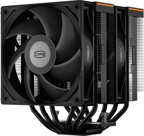 Устройство охлаждения(кулер) PcCooler RT620 Digital Soc-AM5/AM4/1151/1200/2066/1700 черный 4-pin 34.9dB Al+Cu LCD 265W Ret (RT620-BKNWYL-GL)