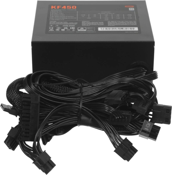 Блок питания PcCooler ATX 450W P3-F450-W1H 80 PLUS WHITE (20+4pin) APFC 120mm fan 6xSATA RTL