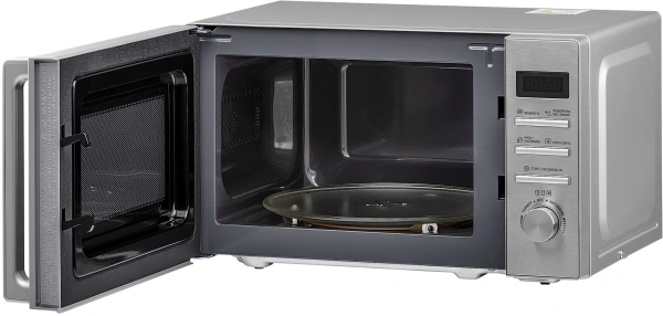 Микроволновая Печь Krona Quantum 44 MR/IX 20л. 800Вт серебристый/нержавеющая сталь