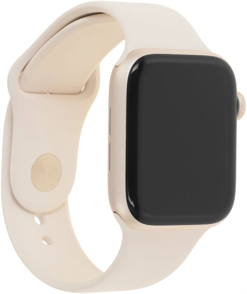 Смарт-часы Apple Watch SE 3 2025 A3325 44мм OLED корп.сияющая звезда Sport Band рем.сияющая звезда разм.брасл.:M/L (MEHJ4LW/A)