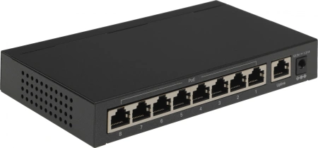 Коммутатор TP-Link TL-SF1009P 9x100Мбит/с 8PoE+ 65W неуправляемый