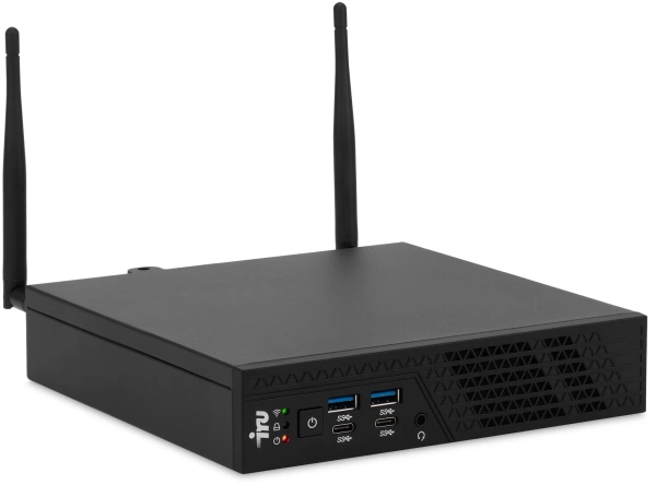 Неттоп IRU 310H6ITF i5 12400T (1.8) 8Gb SSD256Gb UHDG 730 Windows 11 Pro GbitEth WiFi BT черный (1975183)
