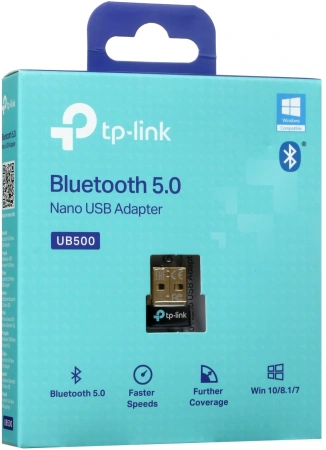 Сетевой адаптер Bluetooth TP-Link UB500 USB 2.0 (ант.внутр.)